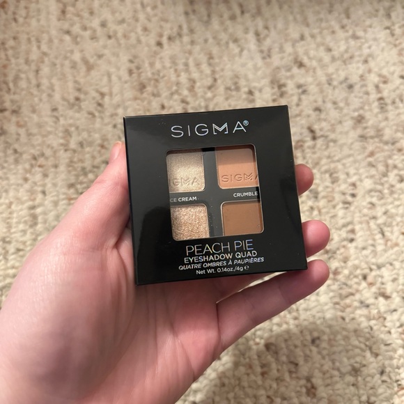 Sigma Beauty Peach Pie Eyeshadow Quad - Picture 1 of 3